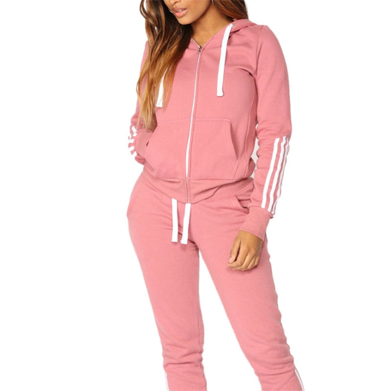 Pink Love Hoodie 2 Piece