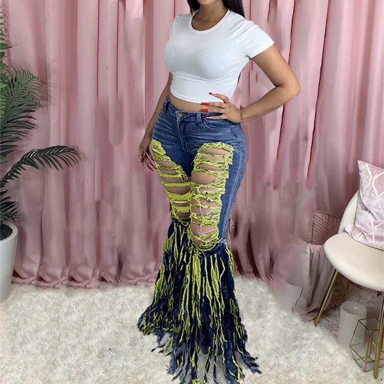 Bottom Tassel Jean