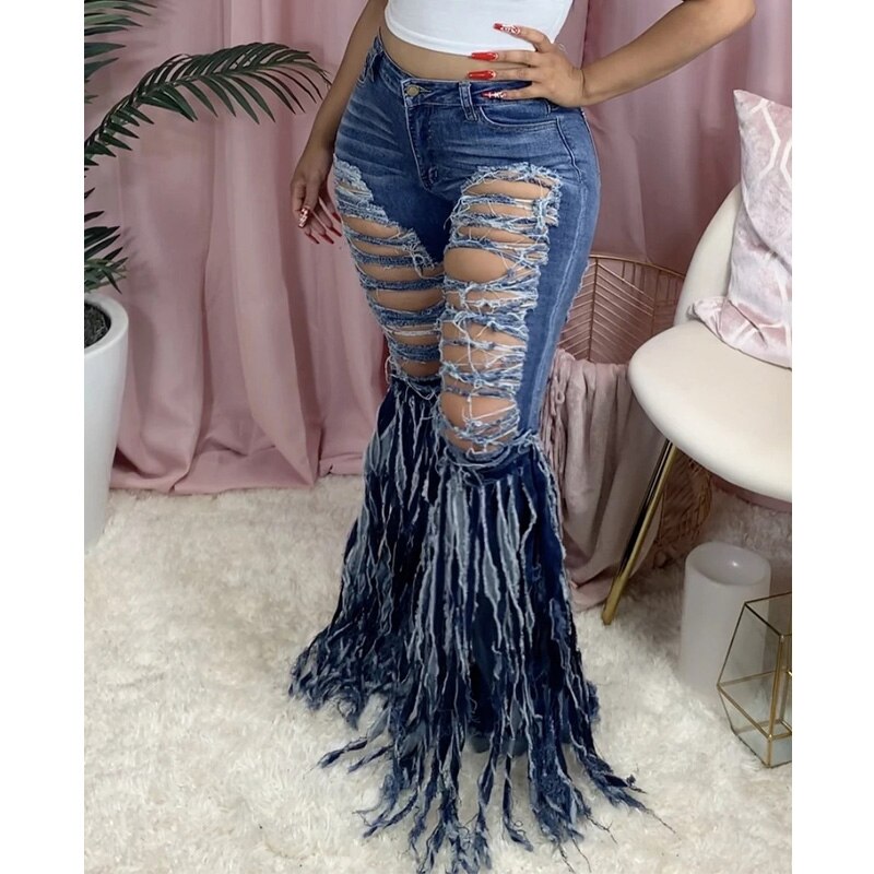Bottom Tassel Jean
