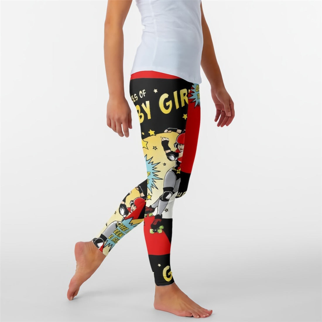 Graphic Stretch Pants