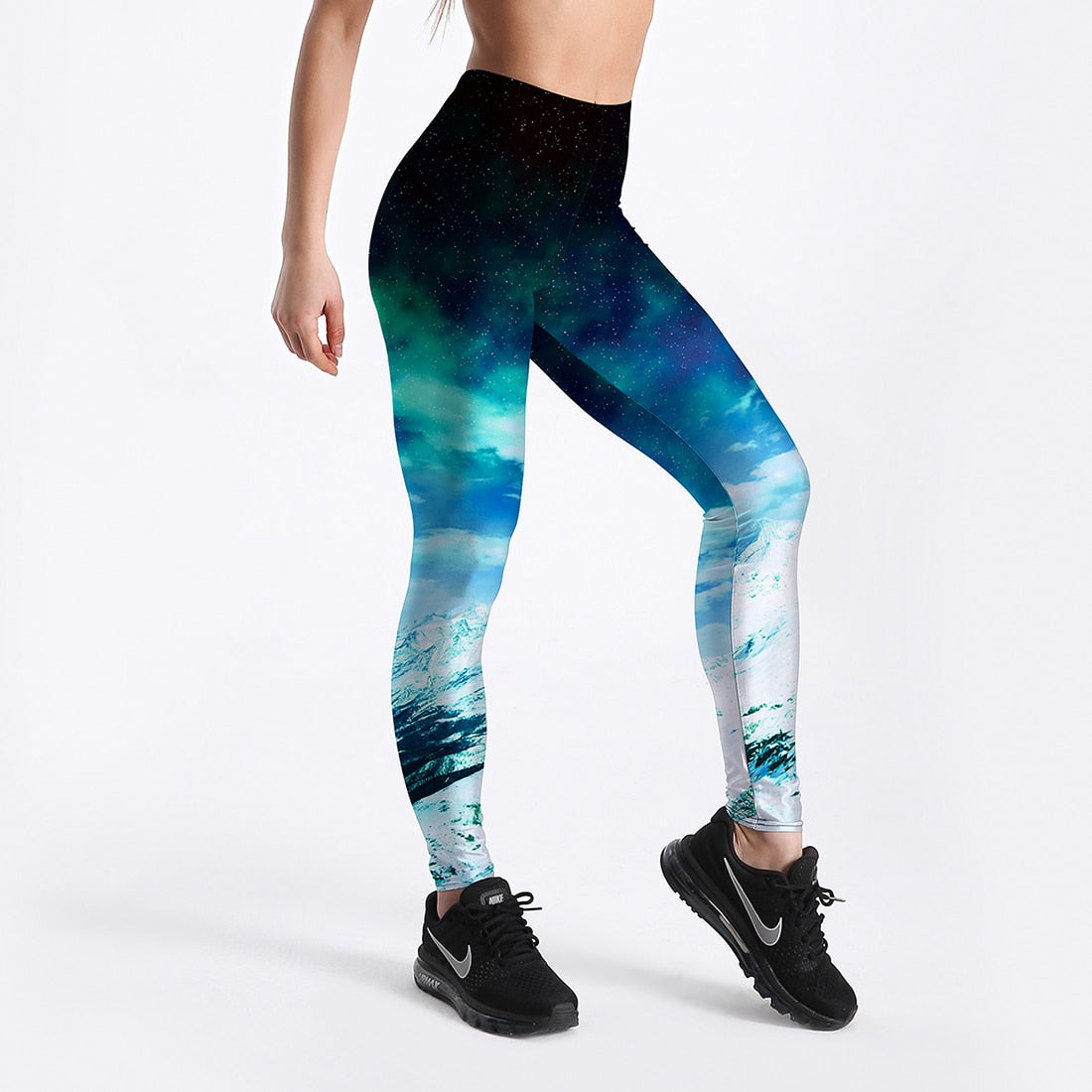 Graphic Stretch Pants