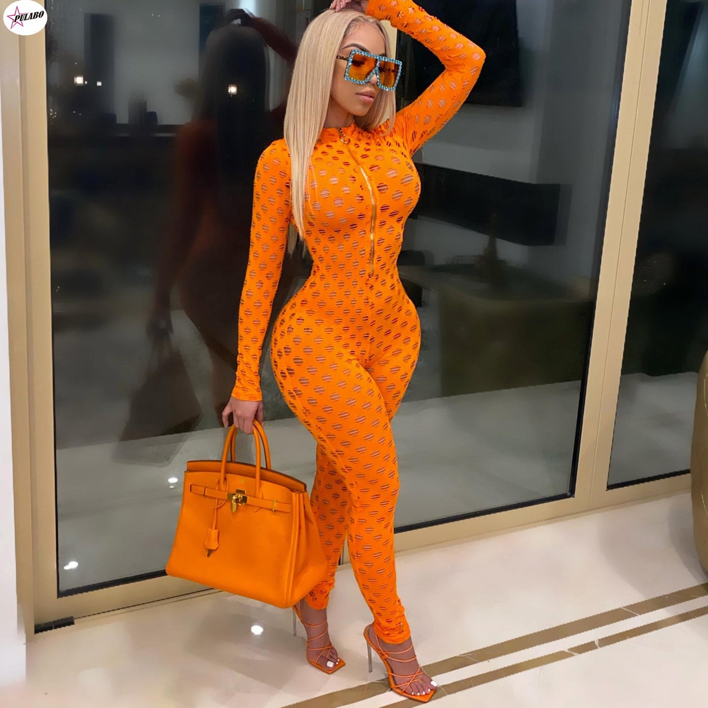 Long Sleeve Jumpsuit