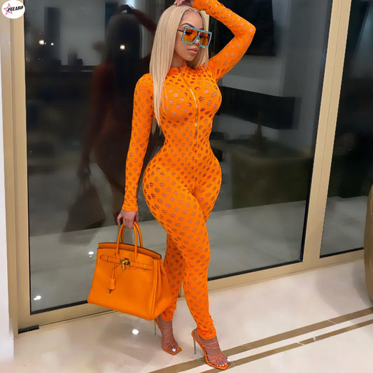 Long Sleeve Jumpsuit