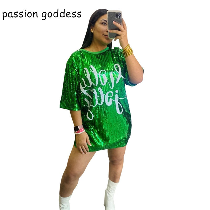 Glitter Sequins Dress