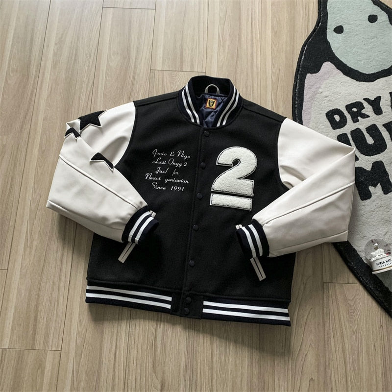 Womens Letter Jacket