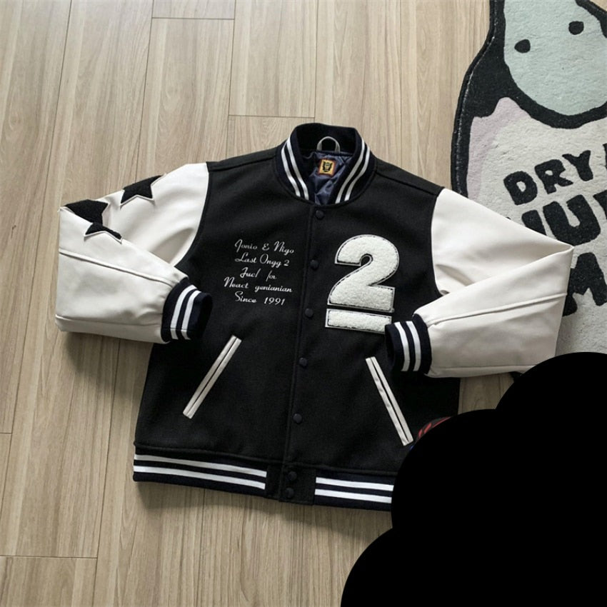 Womens Letter Jacket